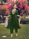 Madhu Vol 1 By Mystic 9 Mul Chanderi Kurti With Bottom Dupatta